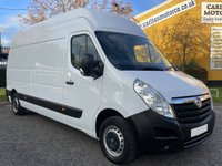 USED 2018 18 VAUXHALL MOVANO 2.3 L3H3 F3500 [ INTERNAL RAMP + WINCH ] P/V 130 BHP Ex Lease NHS Contract Rear Ramp