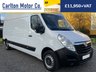 USED 2018 18 VAUXHALL MOVANO 2.3 L3H3 F3500 [ INTERNAL RAMP + WINCH ] P/V 130 BHP Ex Lease NHS Contract Rear Ramp