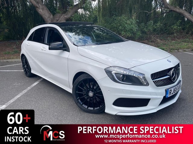 2015 65 MERCEDES-BENZ A-CLASS 2.1 A220 CDI AMG NIGHT EDITION 5d 168 BHP LEATHER, PAN ROOF, NAV