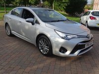 USED 2016 16 TOYOTA AVENSIS 1.6 D-4D BUSINESS EDITION 4d 110 BHP * SATNAV *