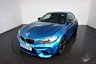 USED 2016 66 BMW M2 3.0 M2 2d 365 BHP-2 FORMER KEEPERS-LONG BEACH BLUE-BLACK DAKOTA LEATHER WITH BLUE CONTRAST STITCHING-19