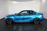 USED 2016 66 BMW M2 3.0 M2 2d 365 BHP-2 FORMER KEEPERS-LONG BEACH BLUE-BLACK DAKOTA LEATHER WITH BLUE CONTRAST STITCHING-19