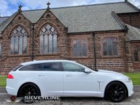 USED 2013 13 JAGUAR XF 2.2 D PREMIUM LUXURY SPORTBRAKE 5d 200 BHP MERIDIAN SOUND | FSH | SAT NAV