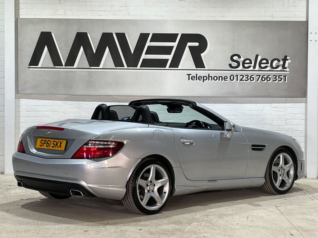 USED 2011 61 MERCEDES-BENZ SLK 1.8 SLK250 BLUEEFFICIENCY AMG SPORT ED125 2d 204 BHP 