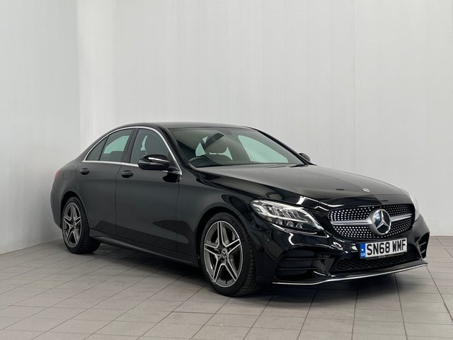 2018 68 Mercedes-Benz C-Class 2.0 C 220 D AMG LINE 4d 192 BHP