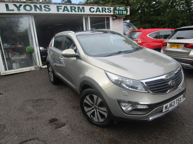 2014 63 Kia Sportage 1.7 CRDI ISG 3 5d 114 BHP
