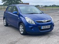USED 2009 09 HYUNDAI I20 1.4 COMFORT 5d 99 BHP FULL S/HIST NICE CAR