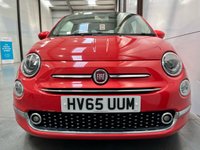 USED 2015 65 FIAT 500 1.2 LOUNGE 3d 69 BHP Sat Nav DAB 1 Prev Owner