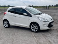 USED 2014 14 FORD KA 1.2 TITANIUM 3d 69 BHP &pound;30 ROAD TAX, 60+MPG