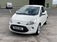 USED 2014 14 FORD KA 1.2 TITANIUM 3d 69 BHP &pound;30 ROAD TAX, 60+MPG