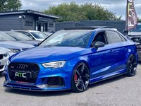 USED 2018 18 AUDI RS3 2.5 RS 3 QUATTRO 4d 395 BHP **Pan Roof - Super Sport Seats - Carbon Exterior Kit - FSH** 