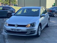 USED 2013 63 VOLKSWAGEN GOLF 1.4 SE TSI BLUEMOTION TECHNOLOGY 5d 120 BHP LOW RATE FINANCE AVAILABLE