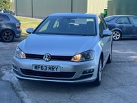 USED 2013 63 VOLKSWAGEN GOLF 1.4 SE TSI BLUEMOTION TECHNOLOGY 5d 120 BHP LOW RATE FINANCE AVAILABLE