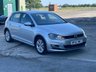 USED 2013 63 VOLKSWAGEN GOLF 1.4 SE TSI BLUEMOTION TECHNOLOGY 5d 120 BHP LOW RATE FINANCE AVAILABLE