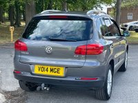 USED 2014 14 VOLKSWAGEN TIGUAN 2.0 MATCH TDI BLUEMOTION TECHNOLOGY 4MOTION 5d 139 BHP VEHICLE NOW RESERVED