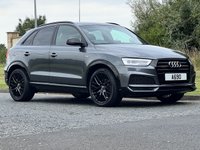 USED 2017 67 AUDI Q3 2.0 TDI QUATTRO BLACK EDITION 5d 182 BHP Black Edition Bose Sat Nav