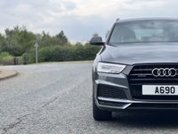 USED 2017 67 AUDI Q3 2.0 TDI QUATTRO BLACK EDITION 5d 182 BHP Black Edition Bose Sat Nav