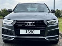 USED 2017 67 AUDI Q3 2.0 TDI QUATTRO BLACK EDITION 5d 182 BHP Black Edition Bose Sat Nav