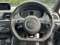 USED 2017 67 AUDI Q3 2.0 TDI QUATTRO BLACK EDITION 5d 182 BHP Black Edition Bose Sat Nav
