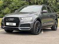 USED 2017 67 AUDI Q3 2.0 TDI QUATTRO BLACK EDITION 5d 182 BHP Black Edition Bose Sat Nav