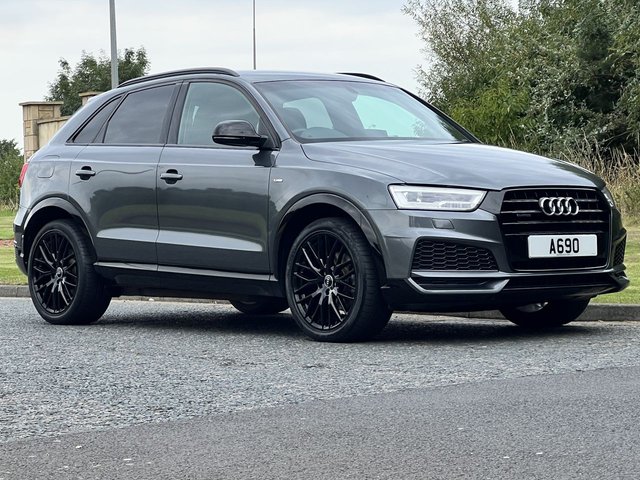 2017 67 Audi Q3 2.0 TDI QUATTRO BLACK EDITION 5d 182 BHP