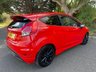 USED 2014 14 FORD FIESTA 1.0 ZETEC S 3d 124 BHP 17INCH ALLOYS, RACE RED, FIRST CAR