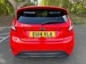 USED 2014 14 FORD FIESTA 1.0 ZETEC S 3d 124 BHP 17INCH ALLOYS, RACE RED, FIRST CAR