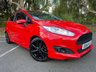 USED 2014 14 FORD FIESTA 1.0 ZETEC S 3d 124 BHP 17INCH ALLOYS, RACE RED, FIRST CAR