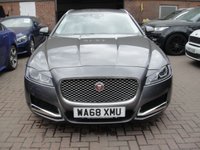 USED 2018 68 JAGUAR XF 2.0 PORTFOLIO 5d 247 BHP FULL LEATHERS, AUTO FREE ULEZ