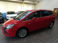 USED 2015 65 VAUXHALL ZAFIRA TOURER 1.6 TECH LINE CDTI ECOFLEX S/S 5d 134 BHP &pound;20 ROAD TAX 7 SEATS SAT NAV PARKING SENSORS 2 OWNERS FULL VAUXHALL SERVICE EURO 6 CAZ ULEZ COMPLIANT
