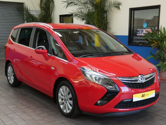 2015 65 Vauxhall Zafira Tourer 1.6 TECH LINE CDTI ECOFLEX S/S 5d 134 BHP