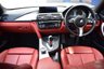 USED 2015 15 BMW 4 SERIES 2.0 420D M SPORT 2d 188 BHP RED HEATED NAPPA LEATHER-SAT NAV.