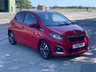 USED 2016 16 PEUGEOT 108 1.2 PURETECH ALLURE 5d 82 BHP VEHICLE NOW SOLD