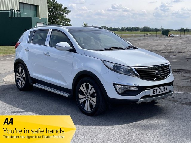 2012 12 Kia Sportage 1.7 CRDI 3 SAT NAV 5d 114 BHP