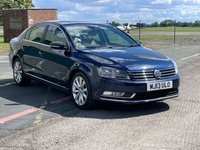 USED 2013 13 VOLKSWAGEN PASSAT 2.0 HIGHLINE TDI BLUEMOTION TECHNOLOGY 4d 139 BHP GOOD HISTORY GREAT SPEC