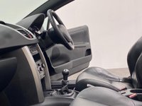 USED 2013 63 PEUGEOT 207 1.6 CC ALLURE 2d 120 BHP 37278 Miles, Metallic black, Full black leather interior, chrome hoops, 17" Hockenheim alloys