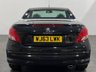 USED 2013 63 PEUGEOT 207 1.6 CC ALLURE 2d 120 BHP 37278 Miles, Metallic black, Full black leather interior, chrome hoops, 17" Hockenheim alloys