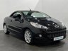 USED 2013 63 PEUGEOT 207 1.6 CC ALLURE 2d 120 BHP 37278 Miles, Metallic black, Full black leather interior, chrome hoops, 17" Hockenheim alloys