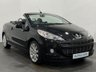 USED 2013 63 PEUGEOT 207 1.6 CC ALLURE 2d 120 BHP 37278 Miles, Metallic black, Full black leather interior, chrome hoops, 17" Hockenheim alloys