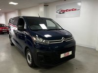 USED 2017 67 CITROEN DISPATCH 2.0 XL 1400 ENTERPRISE BLUEHDI S/S 121 BHP * DUAL PASSENGER SEAT * AIR CON * NAV * PARKING SENSORS * BULKHEAD *