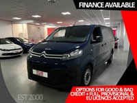 USED 2017 67 CITROEN DISPATCH 2.0 XL 1400 ENTERPRISE BLUEHDI S/S 121 BHP * DUAL PASSENGER SEAT * AIR CON * NAV * PARKING SENSORS * BULKHEAD *
