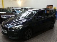 USED 2019 19 BMW 2 SERIES 1.5 218I SPORT GRAN TOURER 5d 139 BHP 7 SEATS SAT NAV PART LEATHER CRUISE PARKING SENSORS 6 MONTHS GOLD WARRANTY
