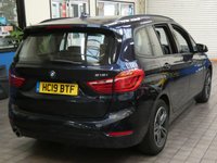 USED 2019 19 BMW 2 SERIES 1.5 218I SPORT GRAN TOURER 5d 139 BHP 7 SEATS SAT NAV PART LEATHER CRUISE PARKING SENSORS 6 MONTHS GOLD WARRANTY