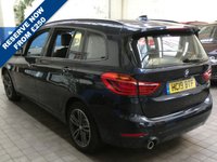 USED 2019 19 BMW 2 SERIES 1.5 218I SPORT GRAN TOURER 5d 139 BHP 7 SEATS SAT NAV PART LEATHER CRUISE PARKING SENSORS 6 MONTHS GOLD WARRANTY
