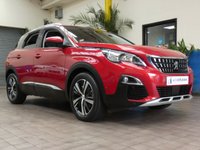 USED 2019 68 PEUGEOT 3008 1.5 BLUEHDI S/S ALLURE 5d 129 BHP SAT NAV PART LEATHER PARKING SENSORS 6 MONTHS GOLD WARRANTY GENUINE LOW MILEAGE
