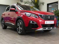 USED 2019 68 PEUGEOT 3008 1.5 BLUEHDI S/S ALLURE 5d 129 BHP SAT NAV PART LEATHER PARKING SENSORS 6 MONTHS GOLD WARRANTY GENUINE LOW MILEAGE