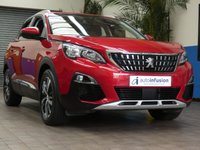 USED 2019 68 PEUGEOT 3008 1.5 BLUEHDI S/S ALLURE 5d 129 BHP SAT NAV PART LEATHER PARKING SENSORS 6 MONTHS GOLD WARRANTY GENUINE LOW MILEAGE