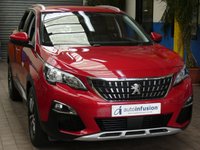 USED 2019 68 PEUGEOT 3008 1.5 BLUEHDI S/S ALLURE 5d 129 BHP SAT NAV PART LEATHER PARKING SENSORS 6 MONTHS GOLD WARRANTY GENUINE LOW MILEAGE