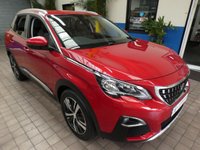 USED 2019 68 PEUGEOT 3008 1.5 BLUEHDI S/S ALLURE 5d 129 BHP SAT NAV PART LEATHER PARKING SENSORS 6 MONTHS GOLD WARRANTY GENUINE LOW MILEAGE