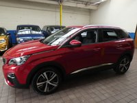 USED 2019 68 PEUGEOT 3008 1.5 BLUEHDI S/S ALLURE 5d 129 BHP SAT NAV PART LEATHER PARKING SENSORS 6 MONTHS GOLD WARRANTY GENUINE LOW MILEAGE